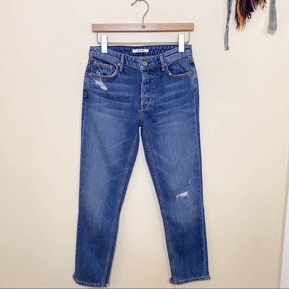 GRLFRND • Kiara Distressed Tomboy Jeans - Picture 2 of 8
